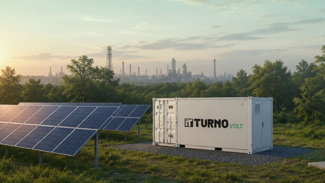 Use TurnoVolt BESS to expand Solar Power usage into the night
